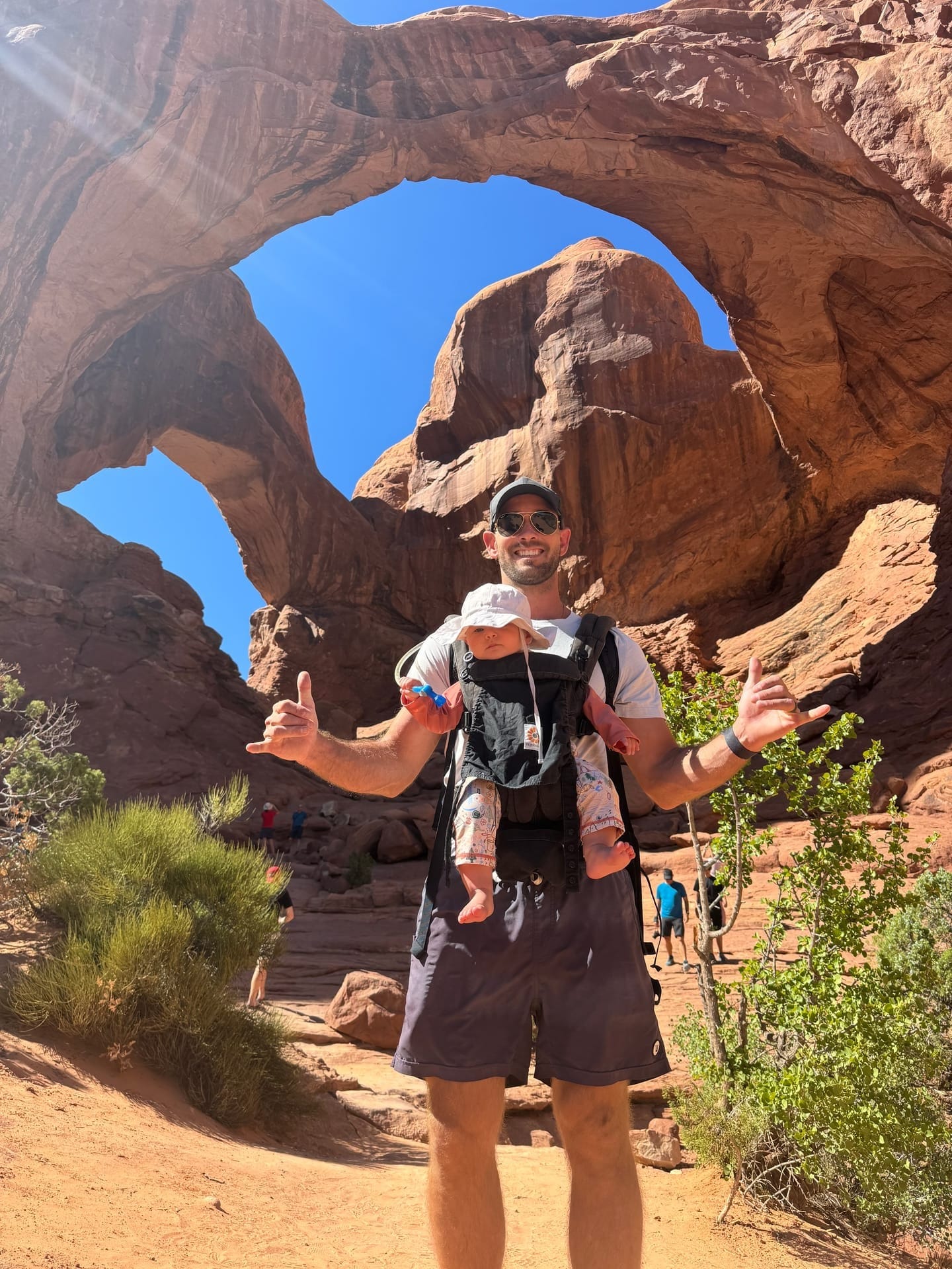 Van life adventure at Arches National Park